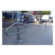 barrera abatible manual para parking Bam instalada