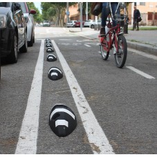 separadores viales tigre instalados