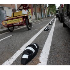 separadores viales tigre instalados