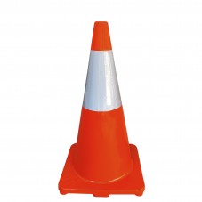 cono vial naranja de 70x36 cm