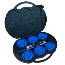 Maletín balizas leds azules