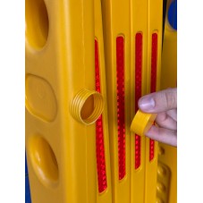 valla plastico polipropileno rellenable