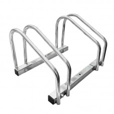 Aparca bicicletas doble para suelo Rack
