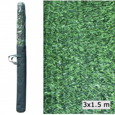 seto artificial verde 3x1,5 m