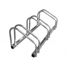 aparcabiciletas rack para 3 bicis suelo