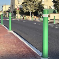 pilonas a-blen verdes instaladas